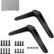 Universal TV Stand Base Replacement, TV Stand Legs, TV Riser, TV Stand Mount for Most 27 to 55 Inch LCD LED Samsung LG Sony VIZIO TCL KONKA TV, Hold up to 99lbs - Black