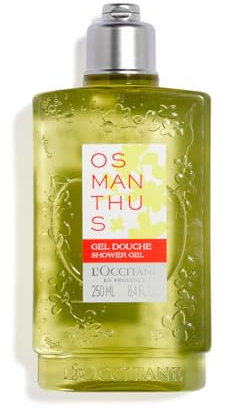 L'OCCITANE Osmanthus Shower Gel 250ml | Velvety, Fruity, Floral and Gentle Fragrance | Vegan & 99% Readily Biodegradable | Luxury & Clean Beauty Bodycare for All Skin Types