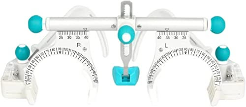 Eye Optometry Lens Frame Multifunctional Half-Frame Optometry Trial Frame |Pure Titanium Progressive Multifocal Lens Experience Frame 4 Lenses Eye Optometry Optician