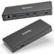 Plugable USB C Docking Station Dual Monitor 2 HDMI Ports, Power Delivery Dock, Dual 4K Monitor for Windows, ChromeOS, 1x USB-C, 3x USB, Ethernet, and Audio - Driverless (UD-MSTH2)