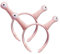 Snail Stirnband Hautpflege Stirnband Make -up Stirnband 2pcs Süßes lustiges Schneckenkostüm weiche Plüschschuit