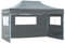 LAPOOH Gazebo Professionale Pieghevole 3 Pareti 3x4m Acciaio Antracite,Protezione UV,Impermeabile,Gazebo da Giardino(SPU:48896)