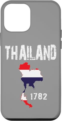 Hülle für iPhone 12 mini Thailand Karte Flagge EST.