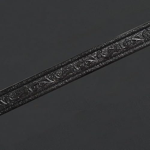 Dostear BordüRe Selbstklebend Kinderzimmer Tapeten Wohnzimmer Wanddeko Badezimmer 3d Fliesenaufkleber Wandleisten Schwarz 4 X 230cm(2pcs)