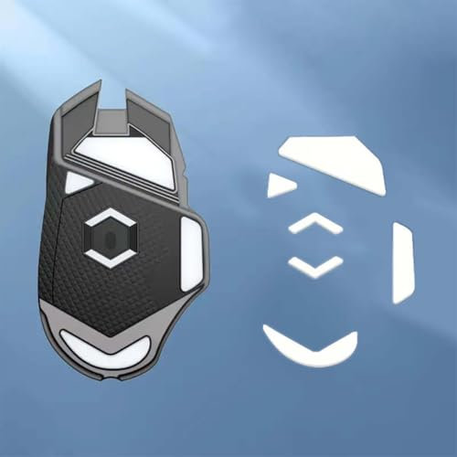 Rounded Edges Mouse Feet Skates suit for Logitech G502 Hero Wired RGB Gaming Mouse feet Replacement Compatible with G502 Pro Performance Upgrade (0.8mm,Super Glide,PTFE)