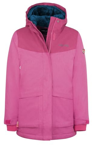 Trollkids Girls Oslo Coat PRO 104, Bright Berry