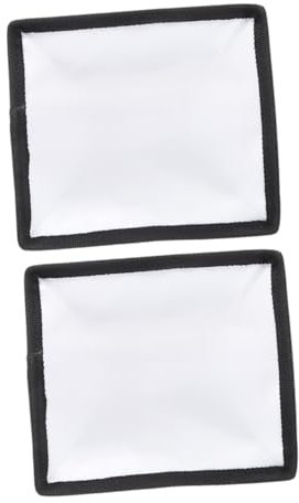 DOITOOL 2pcs Flash Diffuser Computer Case Flash Light Diffuser Softbox Light Cover Camera Flash Reflector Portable Diffuser Flash Lights Diffuser Small Lighting Softbox for Photography Lighting