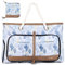 Lekespring Strandtasche Damen Groß mit Reißverschluss, Vielseitiger Damen Shopper Badetasche Saunatasche Reisetasche Tote Bag für Strand Reisen Einkaufen Sport u.Arbeit (Koralle drucken)