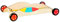 Innovative Rubber Band Propelled Vehicle Model Assembly Toy Rubber Band Powered Car Science Experiment Set for Kid 6 ＋