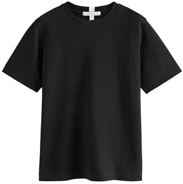 NEXT Damen Standard Schweres T-Shirt mit Rundhalsausschnitt