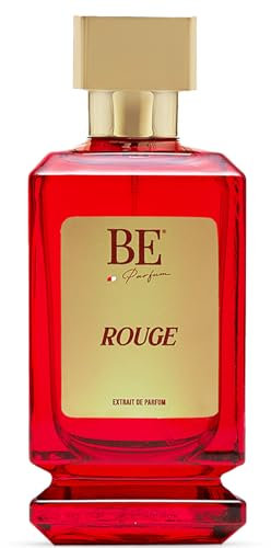 BE PARFUM - Rouge - 100ml - Extrait de Parfum Unisex - Süß-holzig - Rouge – Mysteriös und unvergesslich - mit 25% Parfümöl – bis zu 12 Stunden langanhaltender Duft