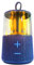 Linterna de Camping LED Recargable Portátil con Altavoz Bluetooth, Bombilla LED Vintage para Tienda, Lámpara Vintage para Mesa de Pub al Aire Libre (Azul)