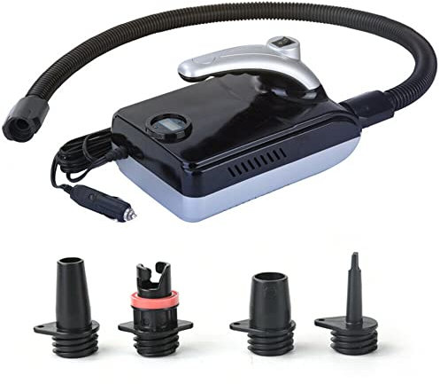 Electric SUP Pump 20PSI - Inflator Paddle Board Pump with Auto Shutoff, Quick Air Inflator for Stand Up Paddle Boards/Kayaks/Boats, 12V DC Car Connector