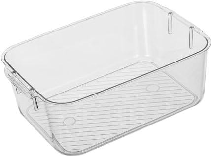 Kosmetikbehälter aus Pet als Desktop Organizer für Schminke | Weiß, Kompakt und Leicht, für Hautpflege, Schmuck Sowie Schreibwaren dem Schreibtisch