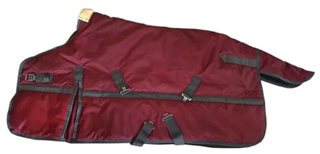 Ronyme Pferdedecke Horsewear Wasserdicht Verschleißfest Praktisch Atmungsaktiv Pferde Regendecke, 90cm