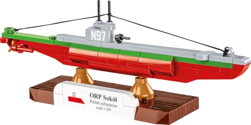 COBI Polish Submarine ORP SOKÓŁ