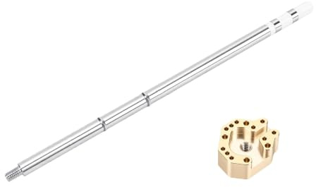 Luocute Punta per Saldatore per Joystick in Rame con Adattatore per Serie X S, 1 S X, Elite V1, V2, Controller per Interruttori, Strumento di Riparazione della Deriva dello Stick,
