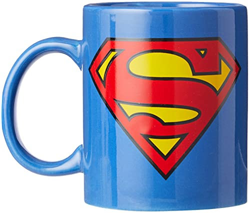 Pyramid International Pyramid Superman Logo Keramik Tasse, Keramik, Mehrfarbig, 1 Stück (1er Pack)