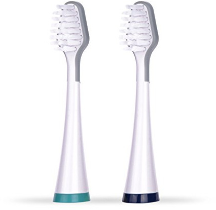 Replacement Toothbrush Heads for IBP Models RST2030 RST2031 RST2032 and RST2050 Twin Colour Coded Pack