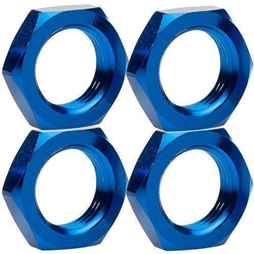 1:8 Radmuttern blau 17 mm 6-Kant 4er Set partCore 310017