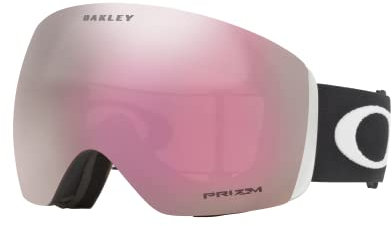 Oakley Herren Flight Deck 705034 0 Sportbrille, Schwarz (Matte Black/Prizmhipinkiridium), 99 EU