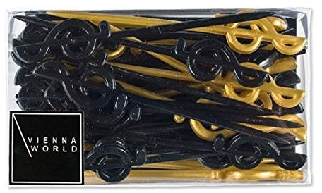 Gifts-Box Party sticks G-clef (50 pcs)-KITCHENWARE