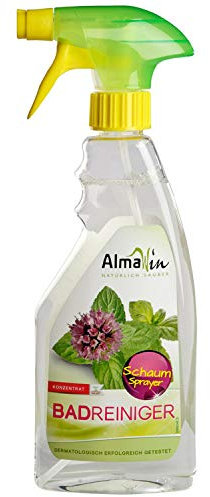 AlmaWin - Bad Reiniger mit Sprühkopf, frische Minze, 500 ml
