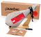 Jamon-Box Nr. 1 von jamon.de - Serrano Schinken 4,5 Kg im Geschenkkarton mit Zubehör | Schinken-Set inklusive Schinkenständer, Messer & Schneide-Anleitung | ideal als Geschenk