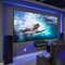 HiViLux, schermo per proiezione cinematografica, in tela con telaio ultra sottile, HiViWhite, guadagno 1,0, 8K, 4K, 3D (immagine 16:9, 221 x 124 cm, 100)