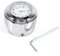 Motorraduhr Für Lenker Wasserdicht,Tbest Lenkeruhr Motorrad,Lenkeruhr Motorrad,Motorrad Uhr,Motorraduhr,Lenker-Uhr,Universal,7/8 Zoll,1 Zoll (7/8 Zoll),Präziser Ersatz Für Stoppuhr,Weißes Zifferblatt