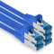 1aTTack.de Patchkabel – 5X 3 Meter Ethernet, Netzwerk, Lan Kabel CAT6a (für Gigabit Netzwerke, Router, Switch, Modems mit RJ45 Eingang – blau)