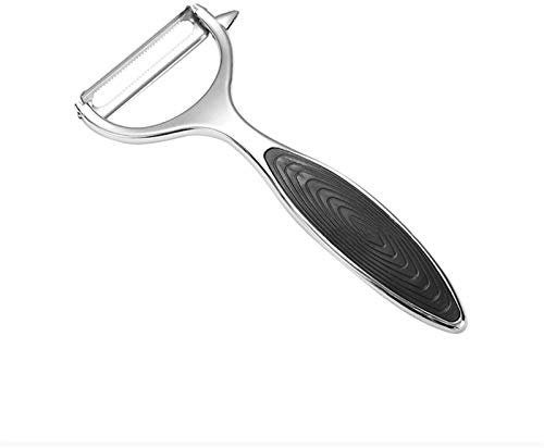 XGWML Universal Peeler,Stainless Steel Potato Peelers Ceramic Peeler,Multifunction Speed Y Peeler Swivel Blade Peeler for Peeling All Types of Vegetable and Fruit (Serrated cutter head)