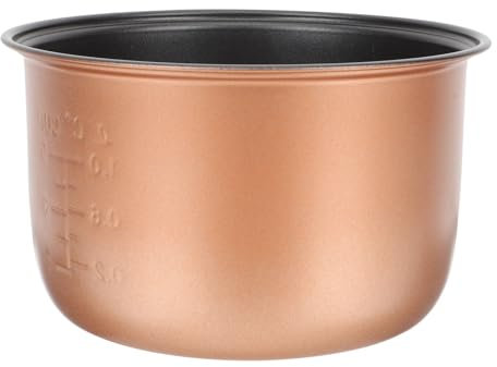 Cabilock Rice Cooker Inner Pot Replacement Pot 3L Non-Stick Inner Cooker Accessories Rice Cooker Replacement Accessories for Multi Cooker Rice Cooker Inner Container