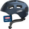 ABUS Fahrradhelm Youn-I 2.0 - mit Licht für Kinder, Jugendliche und Junge Erwachsene - Mädels Jungs - Blau, Größe S, Blau (Midnight Blue), S (48-54 cm)