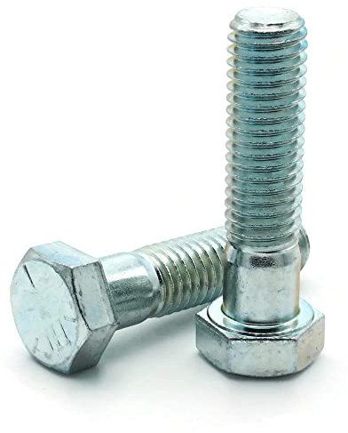 RS PRO 3/8-24Zoll x 3/4Zoll Sechskantschraube, Stahl Mild Steel, Packung a 100 Stück