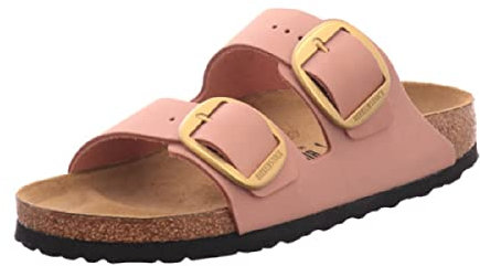 Birkenstock Damen Arizona Big Buckle T-Shirt, Farbe: Rosa, 41 EU Schmal