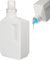 Homoyoyo 1000 ml/34 oz Detergent Container, Plastic Jugs Empty Container Washing Shower Dispenser Lotions, Detergent Storage Bottle Plastic Fabric Softener Storage Bottle for Liquid Detergent