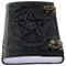 200 pages Large pentagram journal leather journal diary embossed large pentacle notebook writing leather notebook handmade leather journal leather grimoire leather sketchbook book of shadows 7 x 10