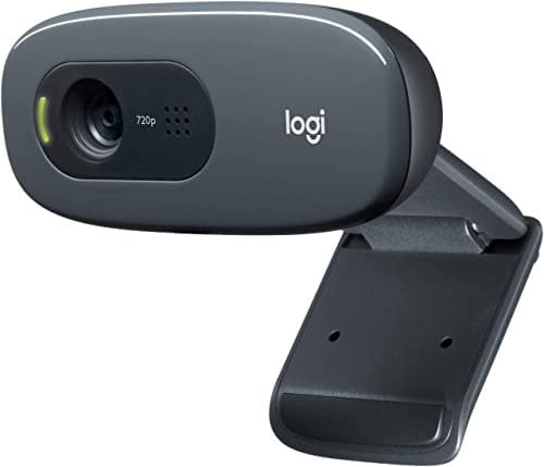 PYXISTIFY Original C270 HD Webcam, HD 720p/30fps, Widescreen HD Video Calling, HD Light Correction, Noise-Reducing Mic, For Skype, FaceTime, Hangouts, Teams, WebEx, Zoom, PC/Mac/Laptop/Macbook/Tablet