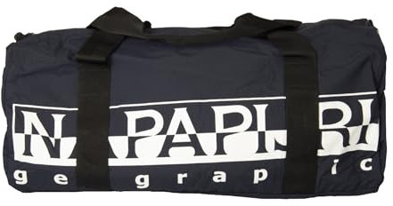 NAPAPIJRI Tasche Reise Gym Sporttasche mit Logo Leichter und weicher Stoff Artikel NP0A4GIR Hert PKB59 x 32 x 30 cm (ca.), 176 Blu Marine, Einheitsgröße