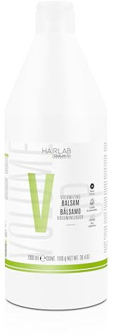 SALERM Volumen-Haarspülung, 1200 ml, mit Koffein und Aminosäuren, für feines und voluminöses Haar, verleiht dem Haar Fülle und Volumen, ohne Parabene