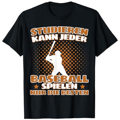 Lustiges Baseball für Pitcher und Catcher Baseballspier T-Shirt