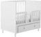 HEMOTON Puppenkrippe Mini-Babybett Puppenhaus-Einzelbett Kinder Zimmer einrichtungen möbel kinderzimmermöbel Puppe Spielzeug -Mini-Krippe Spielzeughausbett Puppenhausmöbel hölzern