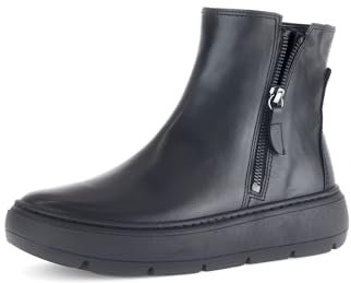 Gabor Damen Ankle Boots, Frauen Stiefeletten,Best Fitting,uebergangsschuhe,uebergangsstiefel,gefüttert,Winterstiefeletten,schwarz,38.5 EU / 5.5 UK