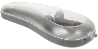 Rasierer Etui Reise Aufbewahrungsbox für Shaver und Klingen 16,5x6x3,5cm | PC Oberfläche, Stoßfest und Taschentauglich, für Outdoor und Schublade am Schreibtisch