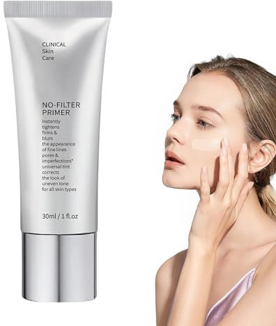 Temporary Face Tightener No-Filter Primer, Hautstraffender Primer, Gesichtsgrundierung Make-up-Grundierung, Porenverkleinernder, Straffender Make-up-Primer, Langlebiger Foundation-Primer