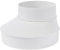 Vent Systems 6 to 4 Inch Round Ducting Reducer - PVC/HVAC Pipe Adapter Connector Cone - ABS Plastic Adaptor for Ventilation Systems - Kitchen Exhaust Fan, Dryer Vent Hose, Cooker 150 to 100 mm