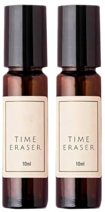 FGUUTYM Radiergummirolle mit Öl und Weihrauch, Öl- und Weihrauchrolle für Taschenfalten, einzeln, 10 ml Augenpflege Hund Pads (B, One Size)