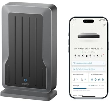 eufy Wi-Fi Module, Exclusive for PoE NVR Systems | Supports up to 16 Wi-Fi Cameras or Video Doorbells and 32 Sensors, Unified Security Integration, Compatibility List Below
