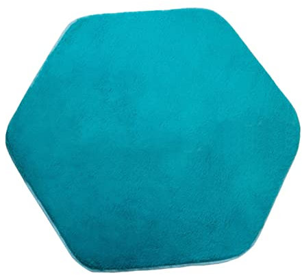 Milisten Hexagon Spielmatte für Kinderzimmer Plüsch für Sechseckige Krabbeldecke Dekoration für Spielzelte Weiche Gemütliche Unterlage